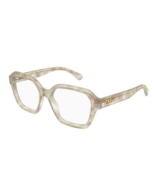 Chloé Black Ch0272O 007 Optical Frames Acetate Transparent Squared