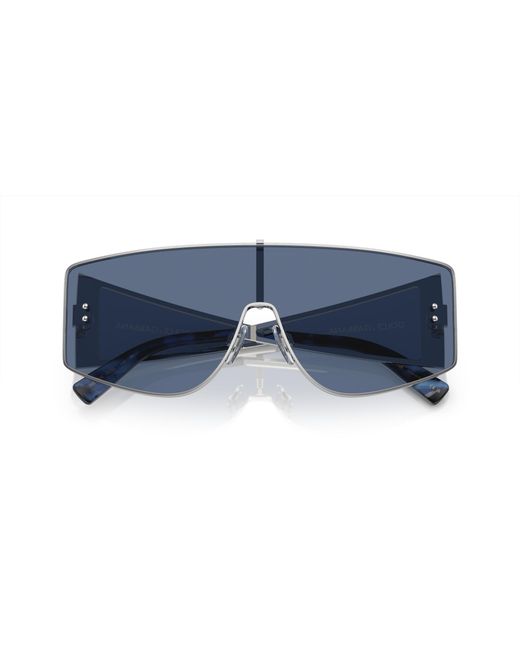 Dolce & Gabbana Black Dg2305 05/80 Sunglasses Metal Squared Normal for men