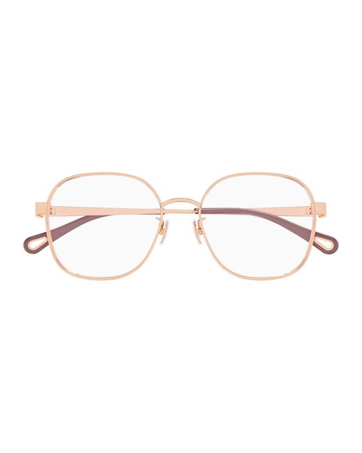 Chloé Black Ch0337Oa 003 Optical Frames Metal Transparent Geometric