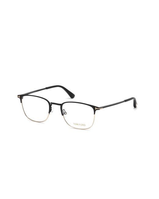 Tom Ford Black Ft5453 002 Optical Frames Metal Squared Normal for men