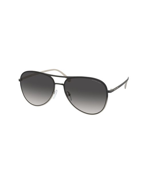 Michael Kors Black Mk1089 Kona 100186 Sunglasses Metal Pilot Normal Nuanced