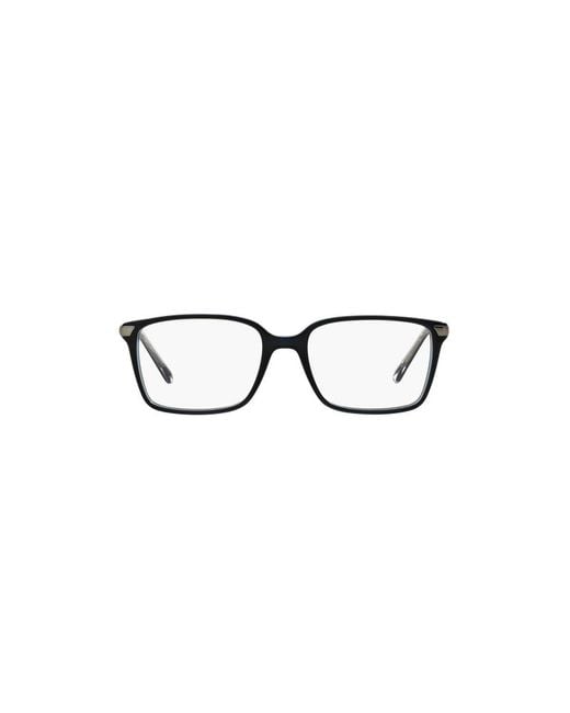 Sferoflex Black Sf1143 C584 Optical Frames Plastic Squared for men