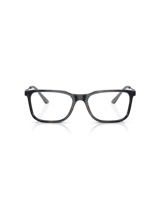 Prada Black Pr 05Zv Zxh1O1 Optical Frames Acetate Squared for men