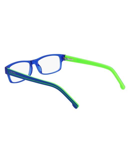 Lacoste Green L2707 454 Optical Frames Injected Squared Normal Photochromatic for men
