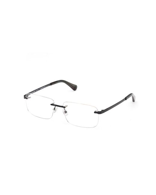 Timberland Black Tb50090 002 Optical Frames Metal Squared Normal for men