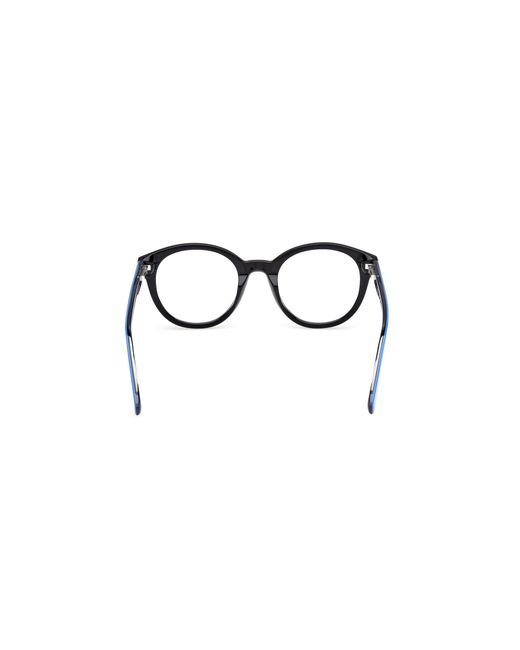 Guess Black Gu50263 005 Optical Frames Acetate Round Normal