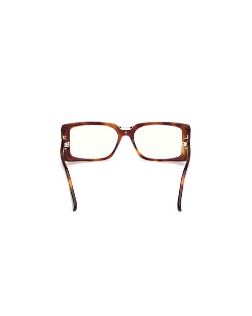 Max Mara Black Mm5157-B 052 Optical Frames Acetate Squared Normal