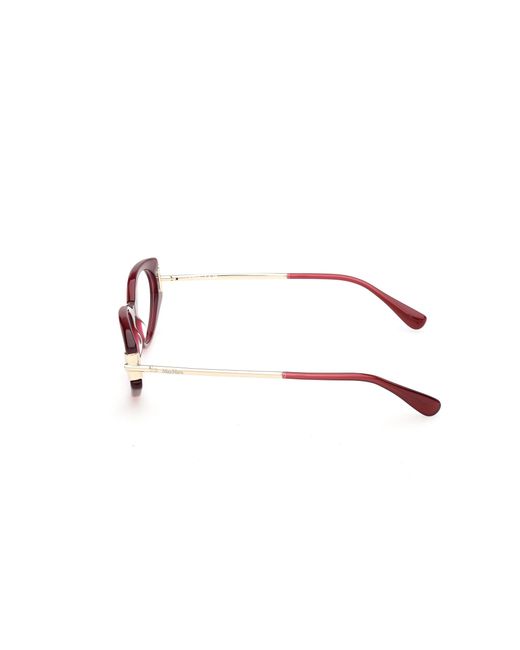 Max Mara Black Mm5225 069 Optical Frames Acetate Round Normal