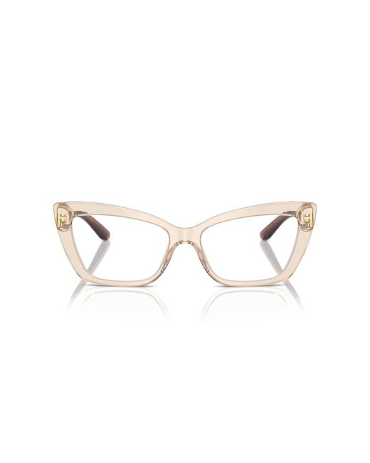 Dolce & Gabbana Black Dg3375B 3432 Optical Frames Acetate Transparent Cat Eye Normal