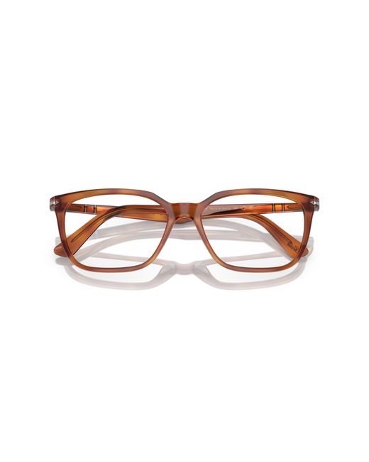 Persol Black Po3298V 96 Optical Frames Acetate Transparent Squared Normal for men