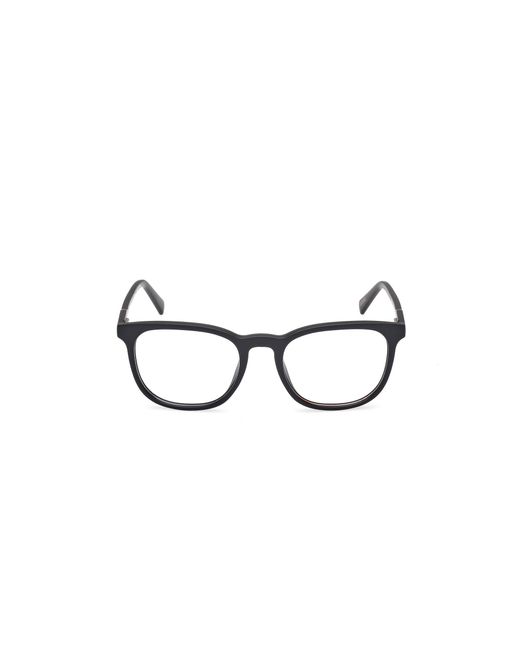 Timberland Black Tb50066 002 Optical Frames Injected Round Normal for men