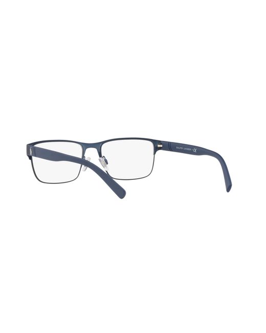 Polo Ralph Lauren Black Ph1175 9119 Optical Frames Metal Squared Normal for men