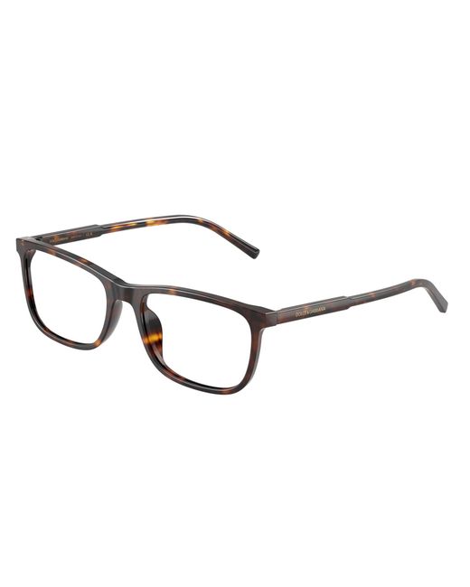 Dolce & Gabbana Black Dg3427 502 Optical Frames Acetate Squared Normal for men