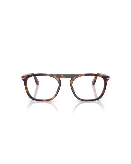 Persol Black Po3391V 24 Optical Frames Acetate Transparent Squared Normal