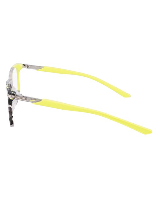 Nike Black 7310 030 Optical Frames Acetate Squared Normal