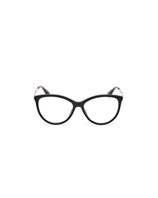 MAX&Co. Black Mo5120 001 Optical Frames Injected Butterfly Normal