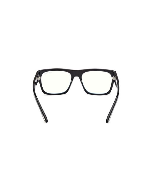 Tom Ford Black Ft6035-B 001 Optical Frames Acetate Squared Normal for men