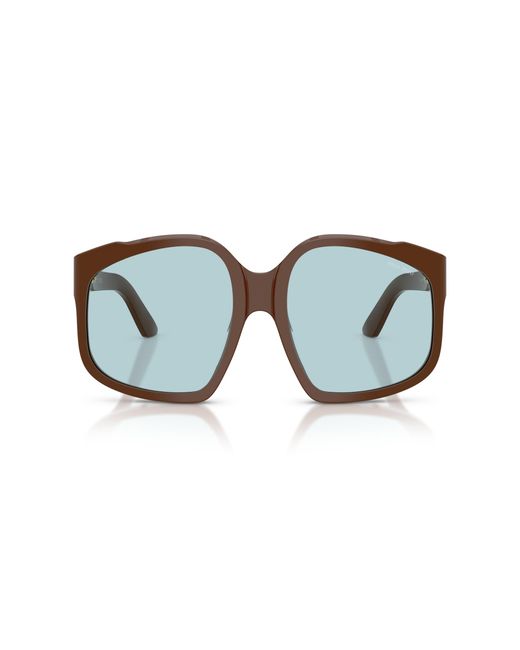 Miu Miu Black Mu A07S 24D20R Sunglasses Acetate Geometric Normal