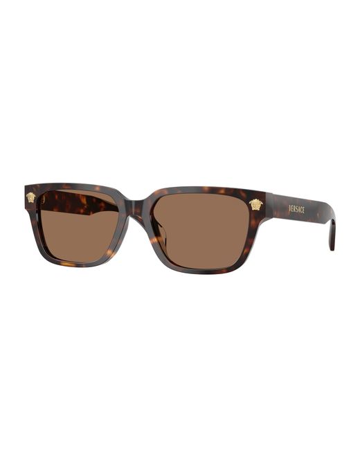 Versace Black Ve4513D 108/73 Sunglasses Acetate Squared Normal for men