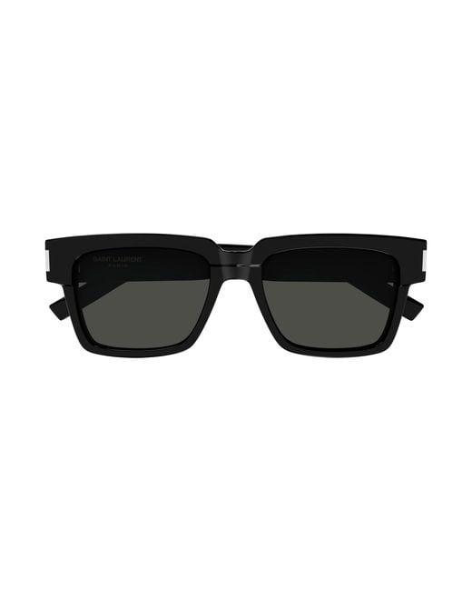 Saint Laurent Black Sl 732 Vadim 002 Sunglasses Acetate Squared for men