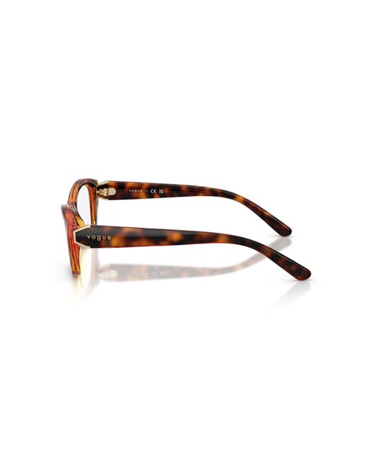 Vogue Eyewear Black Vo5676 W656 Optical Frames Nylon Geometric Normal