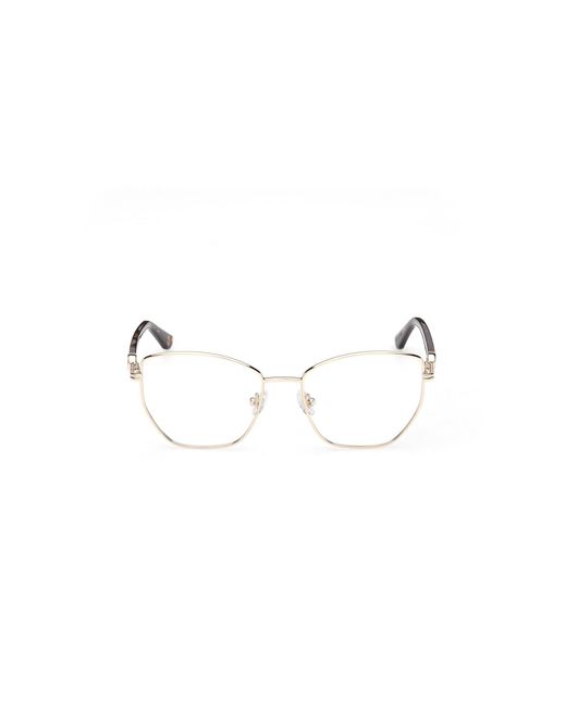 Guess Black Gu50312 032 Optical Frames Metal Geometric Normal