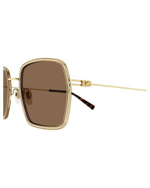 Gucci Black Gg1848S 003 Sunglasses Injected Squared