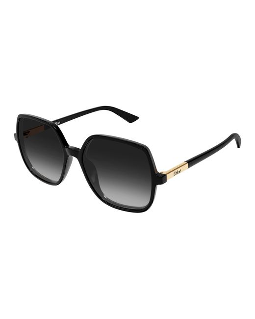 Chloé Black Ch0362S 001 Sunglasses Acetate Geometric