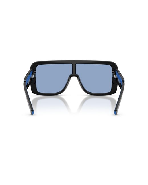 Dolce & Gabbana Black Dg6204 501/80 Sunglasses Injected Squared Normal
