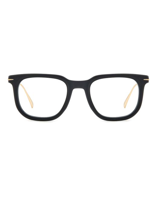 David Beckham Black Db 7119 I46 Optical Frames Acetate Squared for men