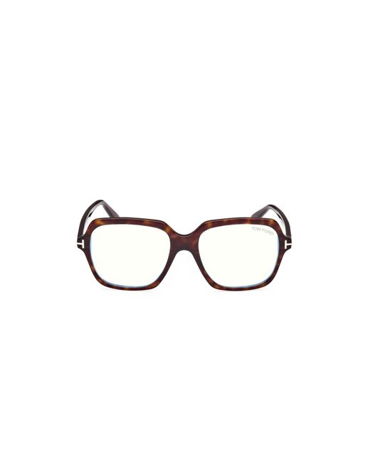 Tom Ford Black Ft5908-B 052 Optical Frames Acetate Geometric Normal