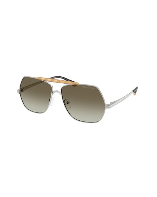 Michael Kors Black Mk1173 Denver 18933M Sunglasses Metal Pilot Normal Shaded