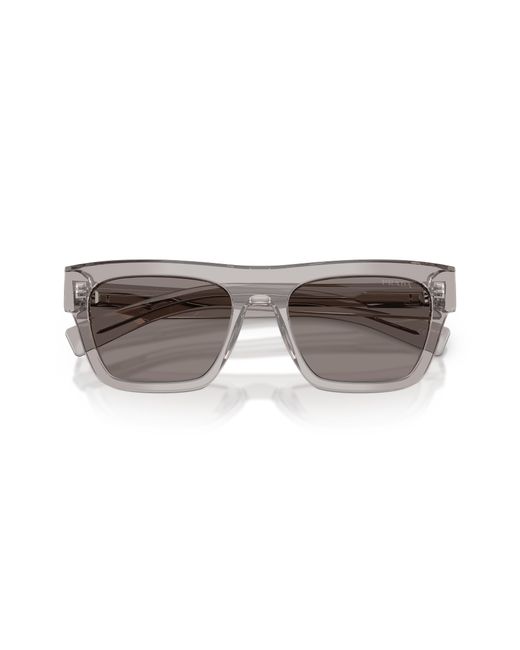 Prada Black Pr C03S 10J80Q Sunglasses Acetate Squared Normal for men