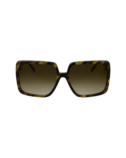 Karl Lagerfeld Black Kl6187S 211 Sunglasses Acetate Squared Normal