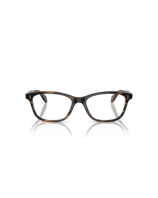 Oliver Peoples Black Ov5224 Ashton 1003 Optical Frames Acetate Transparent Squared Normal