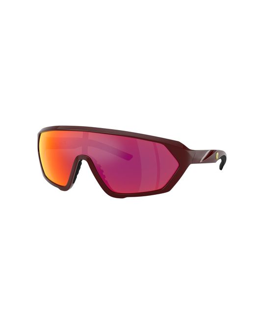 FERRARI SCUDERIA Black Fz6017U 525/6Q Sunglasses Injected Pillow Normal Mirror for men