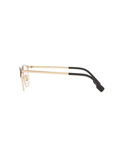 Burberry Black Be1338D 1017 Optical Frames Metal Squared Normal for men