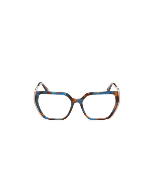 Guess Black Gm50005 092 Optical Frames Acetate Geometric Normal