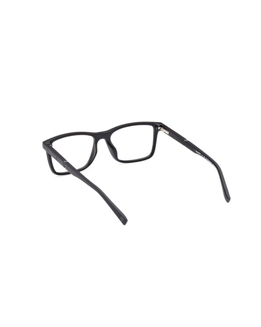 Timberland Black Tb50069-H 001 Optical Frames Injected Squared Normal for men