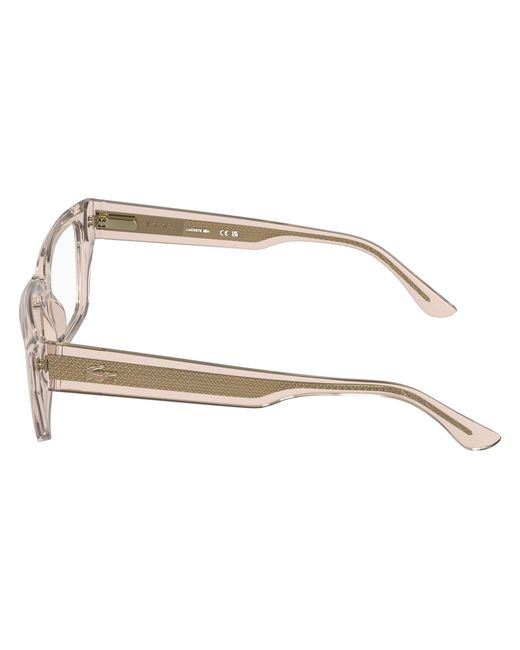 Lacoste Black L4014 749 Optical Frames Bio-Injected Squared Normal