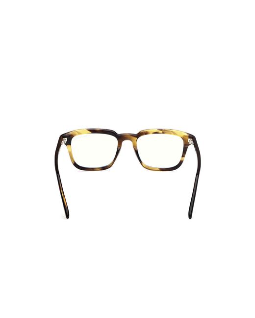 Tom Ford Black Ft6032-B 056 Optical Frames Acetate Squared Normal for men