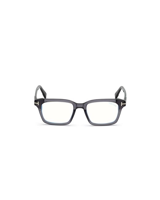 Tom Ford Black Ft5661-B 020 Optical Frames Acetate Squared Normal for men