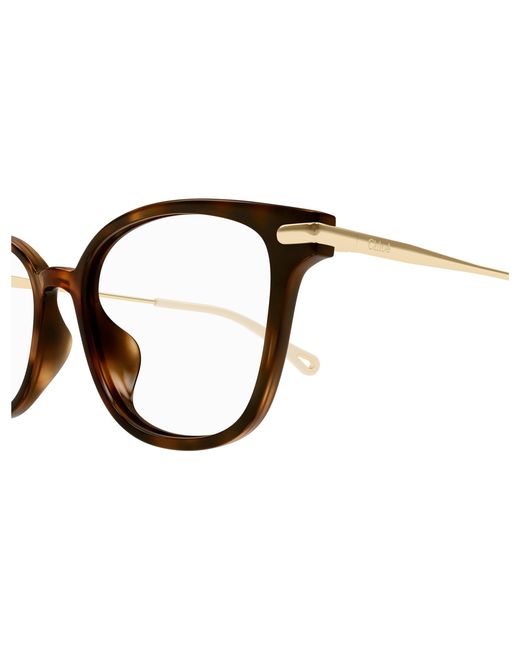 Chloé Black Ch0219Oa 002 Optical Frames Acetate Cat Eye