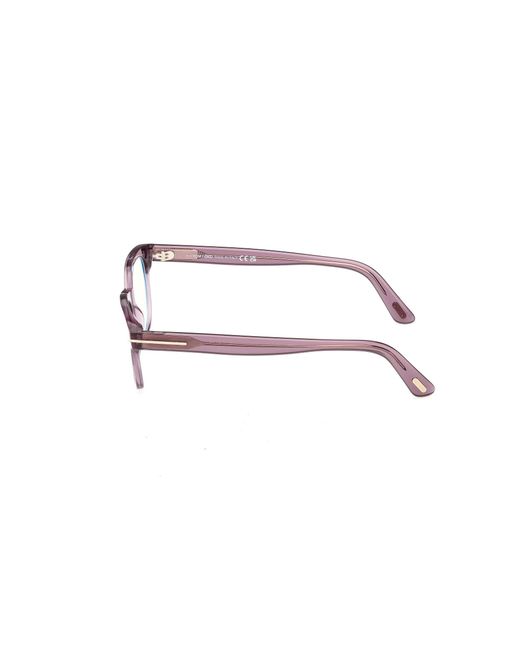 Tom Ford Black Ft6130-B 093 Optical Frames Acetate Squared Normal