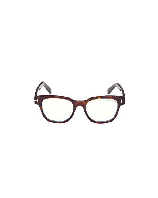 Tom Ford Black Ft5977-B 052 Optical Frames Acetate Squared Normal for men