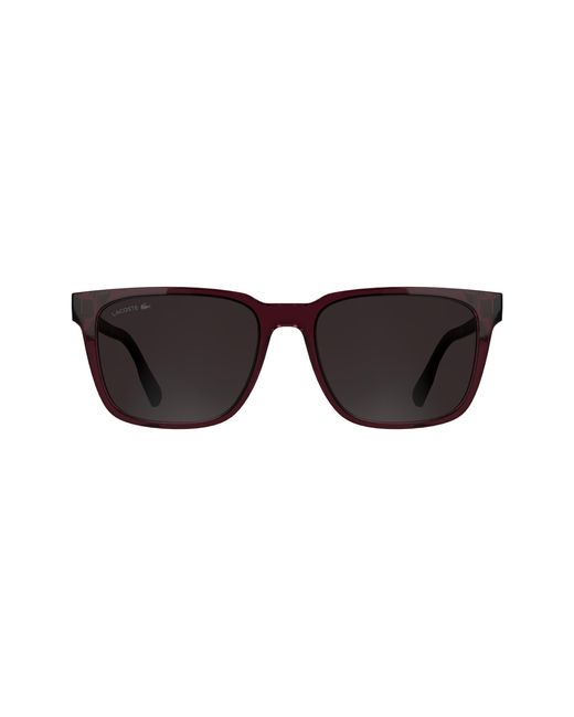 Lacoste Black L6077S 601 Sunglasses Bio-Inject Squared Normal for men