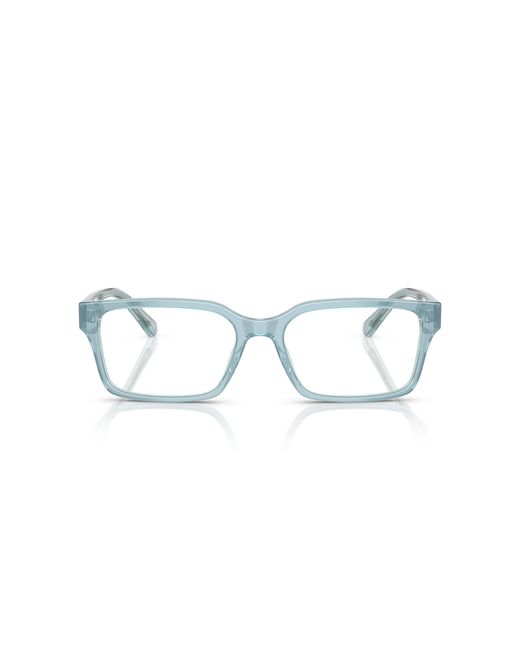 Emporio Armani Black Ea3244 6178 Optical Frames Acetate Squared Normal for men