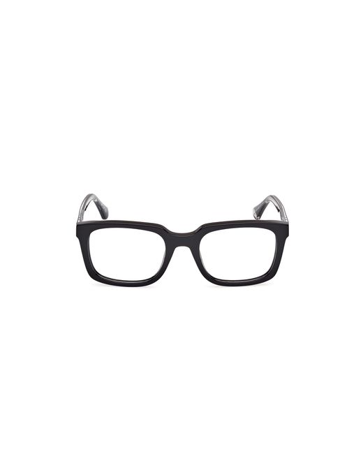Web Black We5445 005 Optical Frames Acetate Squared Normal for men