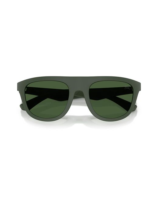 Burberry Green Be4459U 417071 Sunglasses Injected Squared Normal for men