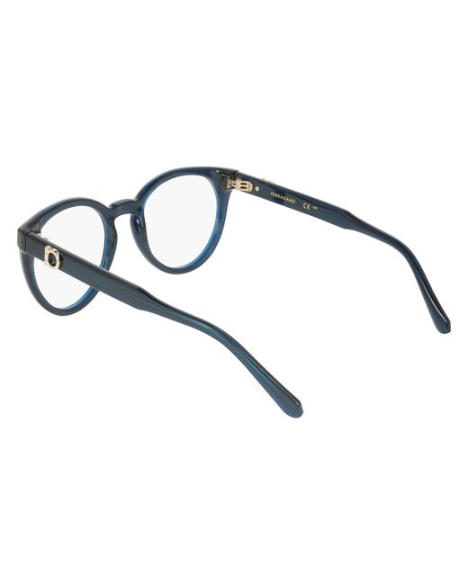Ferragamo Black Sf3032E 001 Optical Frames Geometric Normal